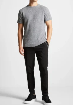 Boucle Knit Regular Fit T-Shirt