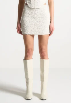 Boucle Mini Skirt