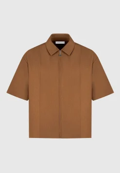 Boxy Shirt With Crease