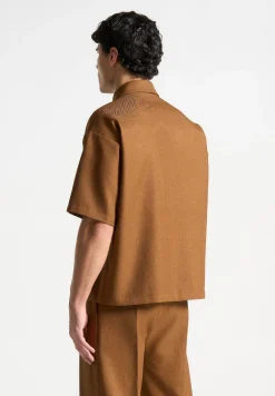 Boxy Shirt With Crease