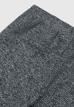 Brushed Herringbone Trousers