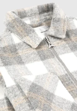 Checked Wool Shacket