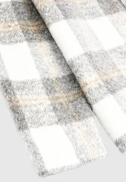 Checked Wool Shacket