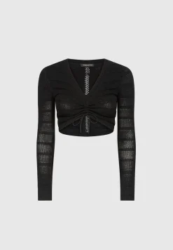 Contour Knit Long Sleeve Top