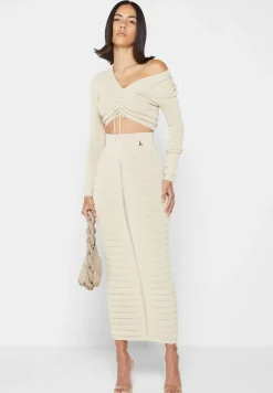 Contour Knit Long Sleeve Top