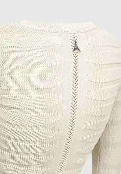 Contour Knit Long Sleeve Top