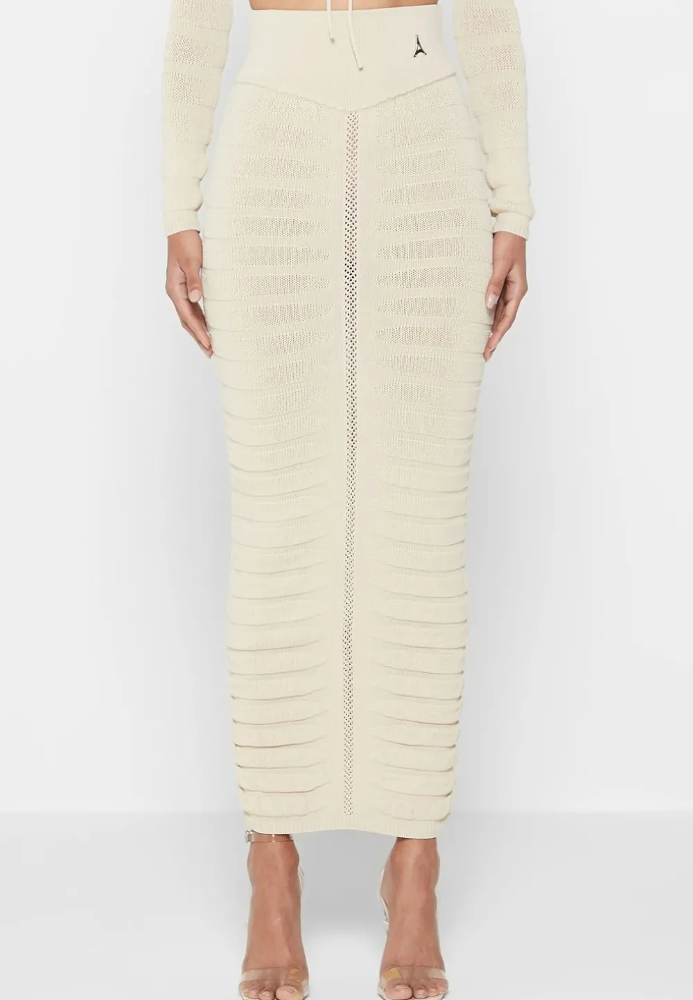 Contour Knit Maxi Skirt