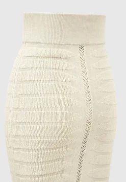 Contour Knit Maxi Skirt