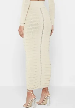 Contour Knit Maxi Skirt