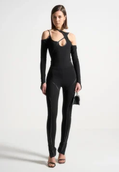 Contrast Contour Leggings