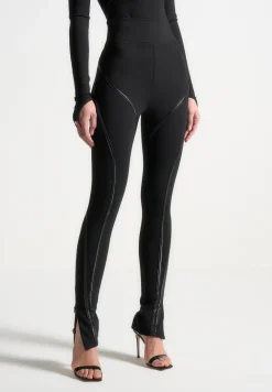Contrast Contour Leggings
