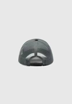 Corduroy Trucker Cap - Steel