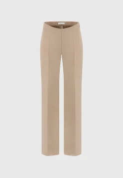 Curved Waist Tailored Trousers