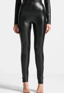 Debossed Contour Leggings