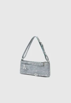 Denim Effect Eiffel Belt Bag