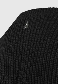 Distressed Knit Crop Jumper