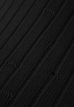 Distressed Knitted Cut Out Jumpsuit