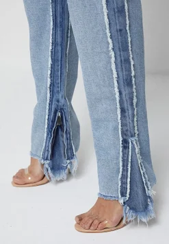 Distressed Mom Jeans