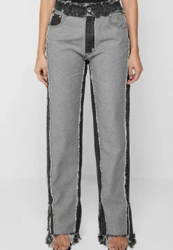 Distressed Mom Jeans