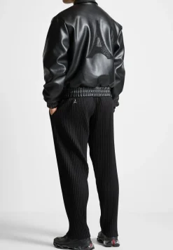 Eiffel Rhinestone Varsity Jacket