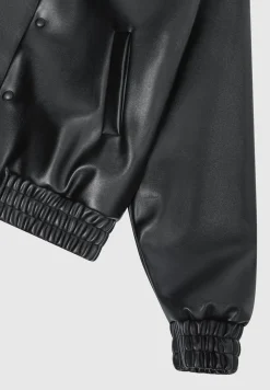 Eiffel Rhinestone Varsity Jacket