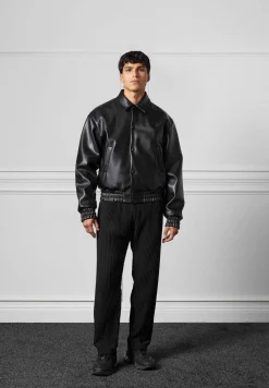 Eiffel Rhinestone Varsity Jacket