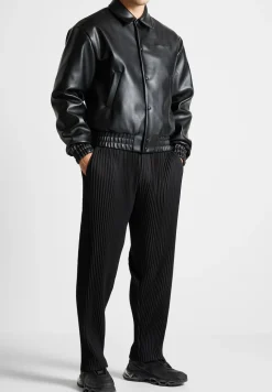 Eiffel Rhinestone Varsity Jacket