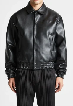 Eiffel Rhinestone Varsity Jacket