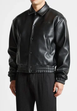 Eiffel Rhinestone Varsity Jacket