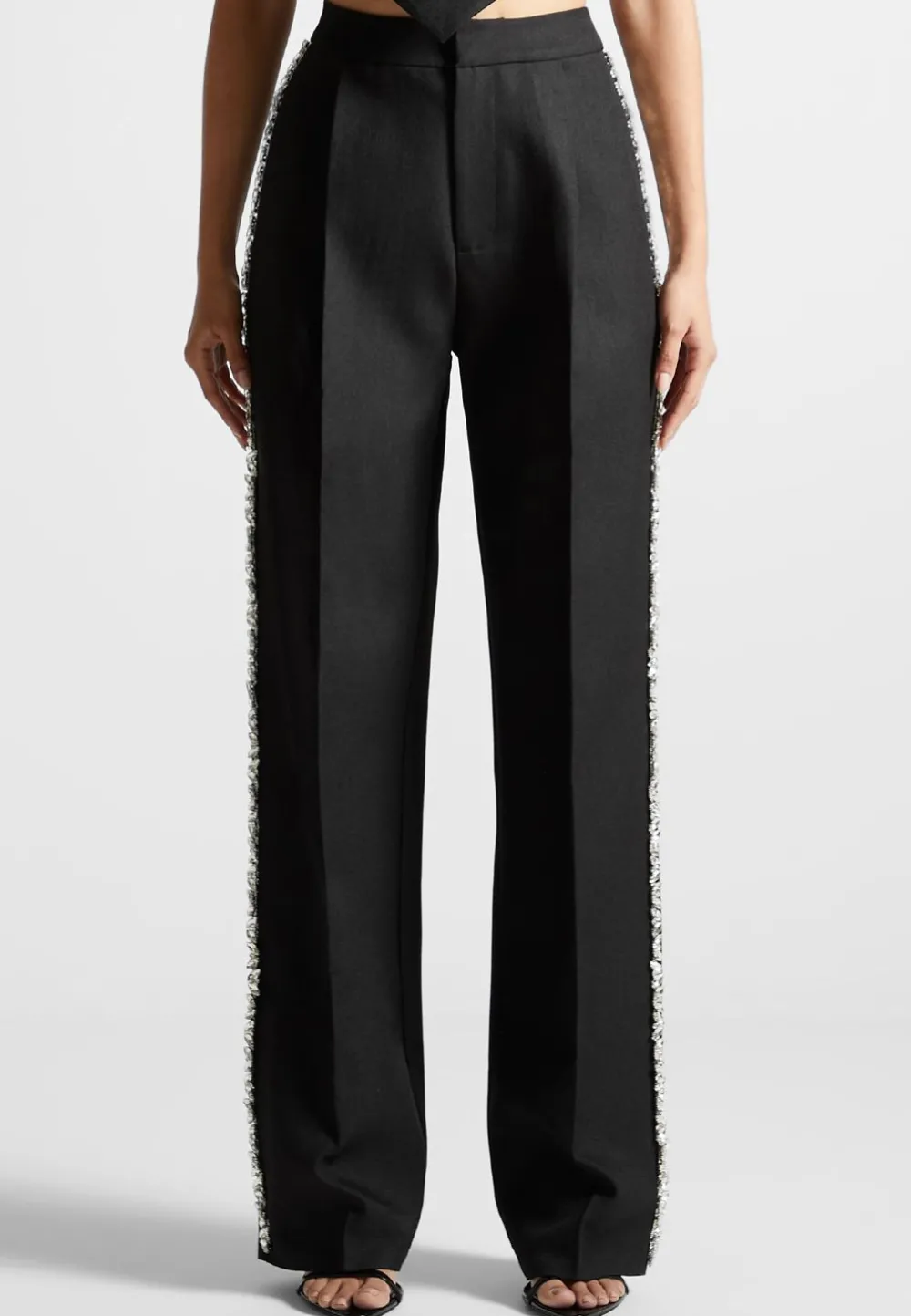 Embellished Tailored Trousers