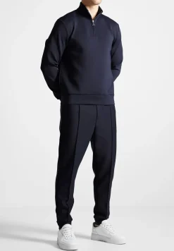 Eternel Neoprene High Neck Zip Jumper