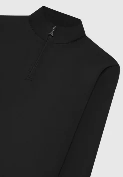 Eternel Neoprene High Neck Zip Jumper