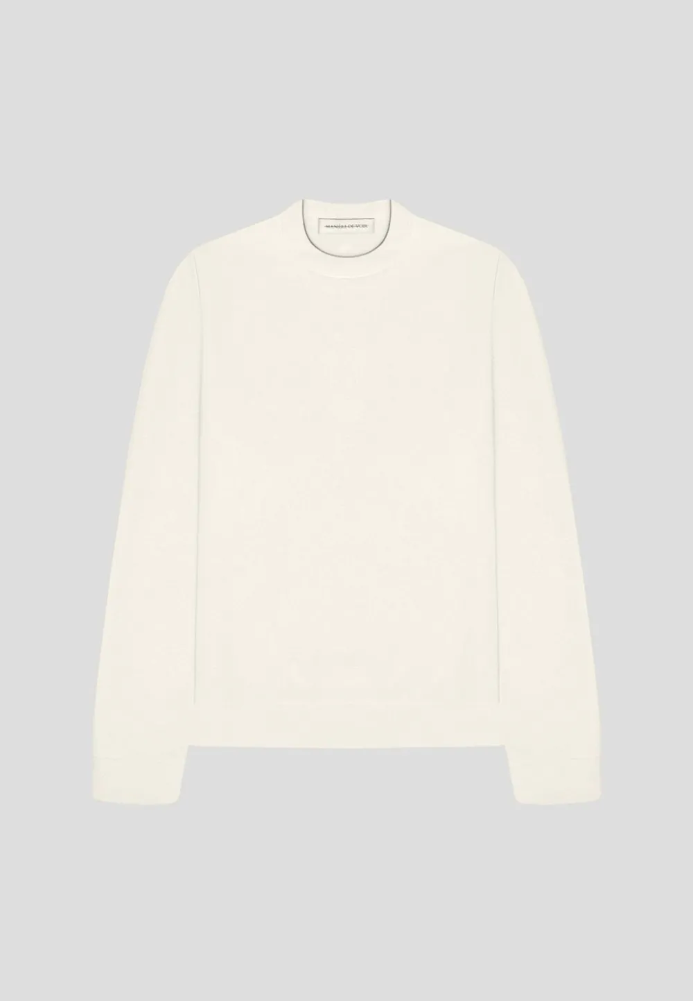 Eternel Neoprene Regular Fit Crew Neck Jumper