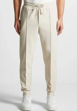 Eternel Neoprene Tapered Fit Pintuck Joggers