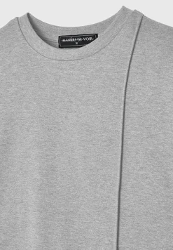 Eternel Slim Fit Cotton T-Shirt With Pintuck