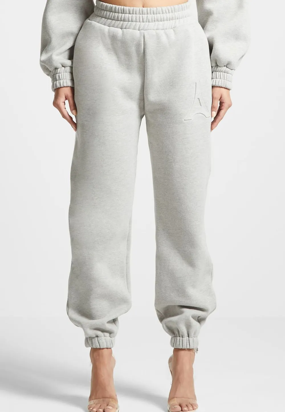 Eternelle 420Gsm Eiffel Embossed Joggers