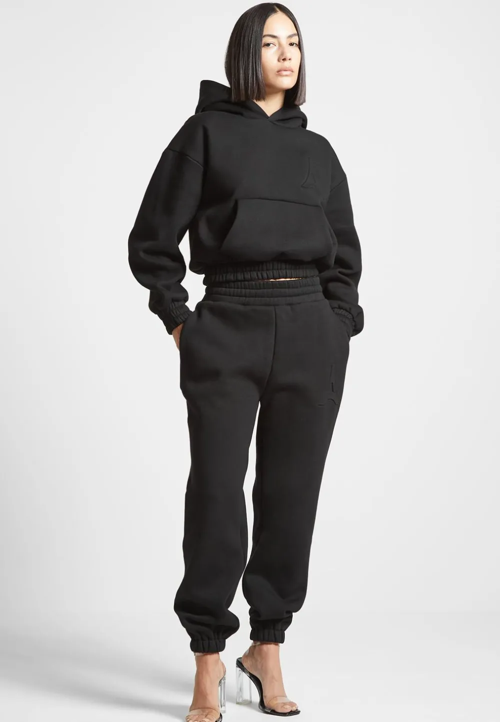 Eternelle 420Gsm Eiffel Embossed Hoodie