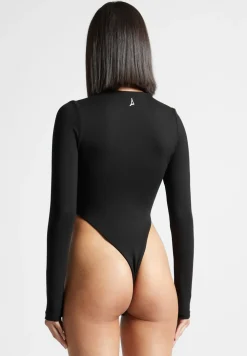 Eternelle High Leg Long Sleeve Bodysuit