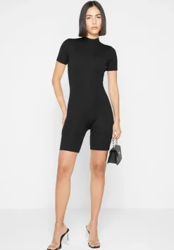 Eternelle Mock Neck Playsuit