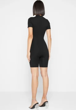 Eternelle Mock Neck Playsuit