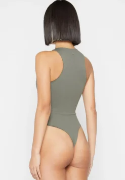 Eternelle Racer Neck Bodysuit