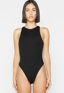 Eternelle Racer Neck Bodysuit