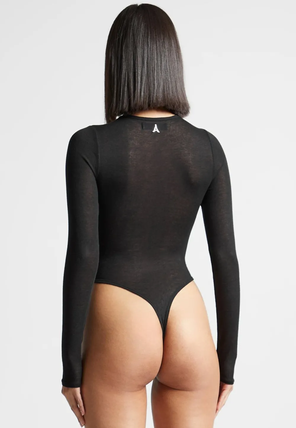 Eternelle Sheer Long Sleeve Bodysuit