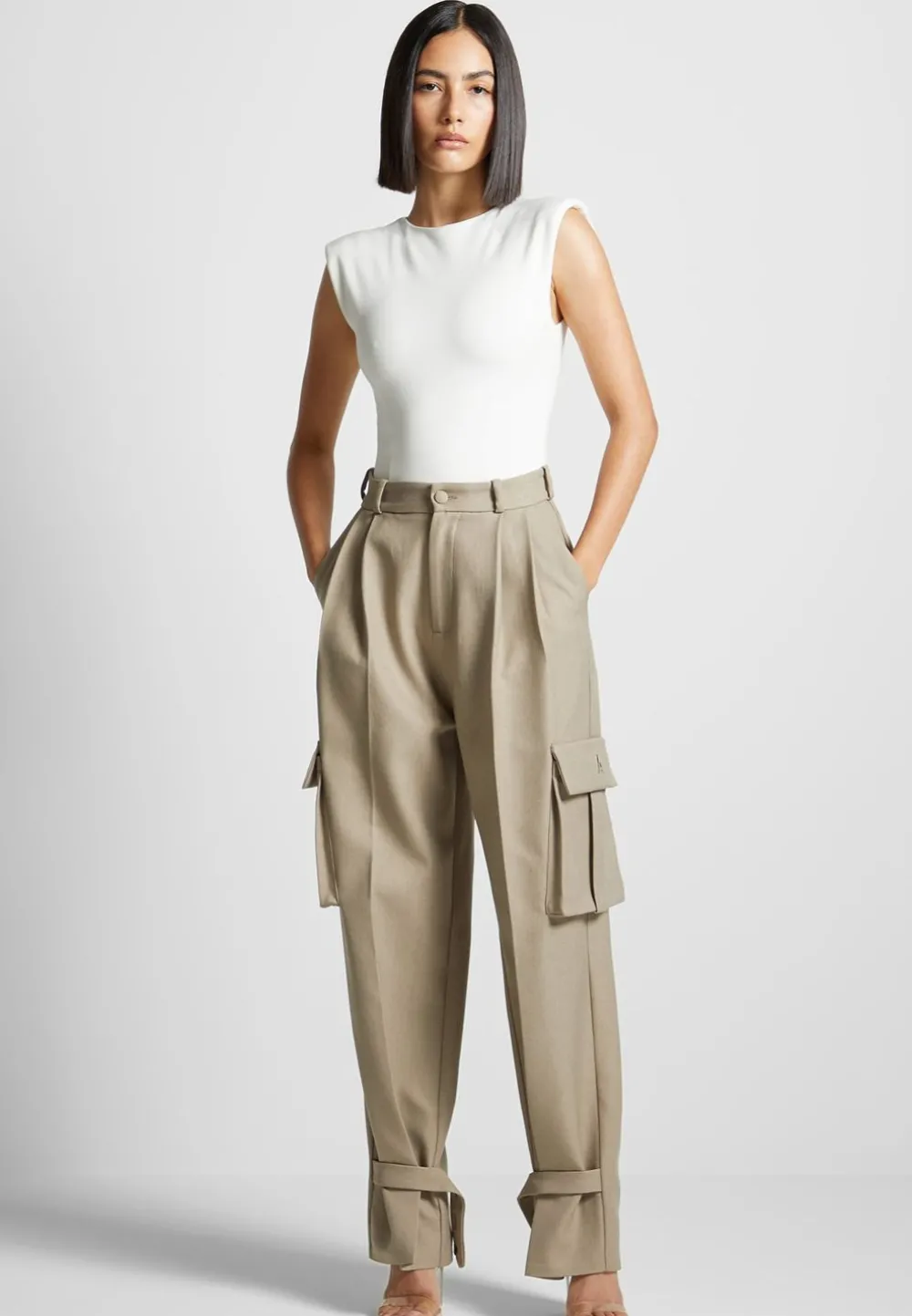 Eternelle Wide Shoulder Bodysuit