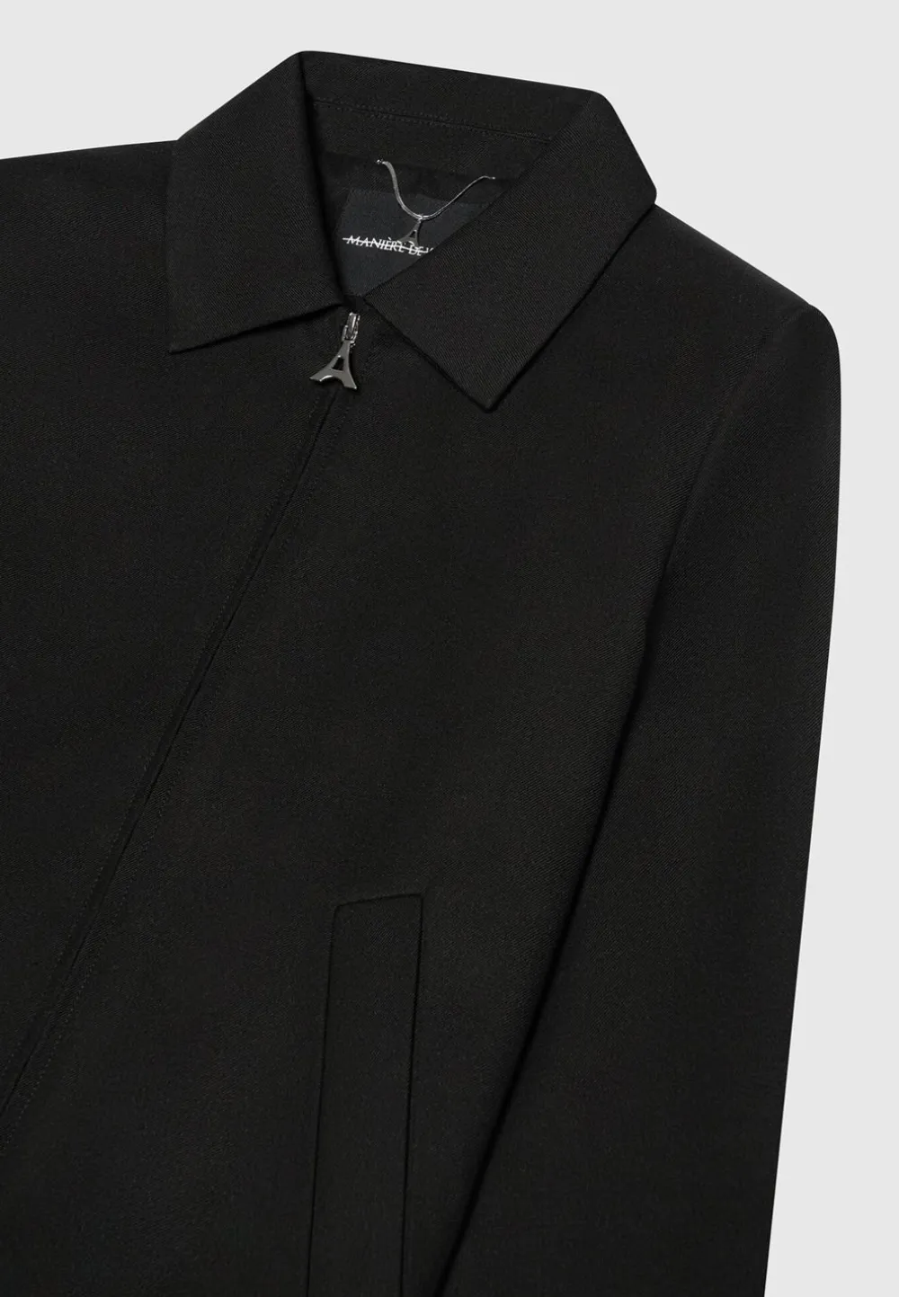 Fitted Tailored Trucker Jacket