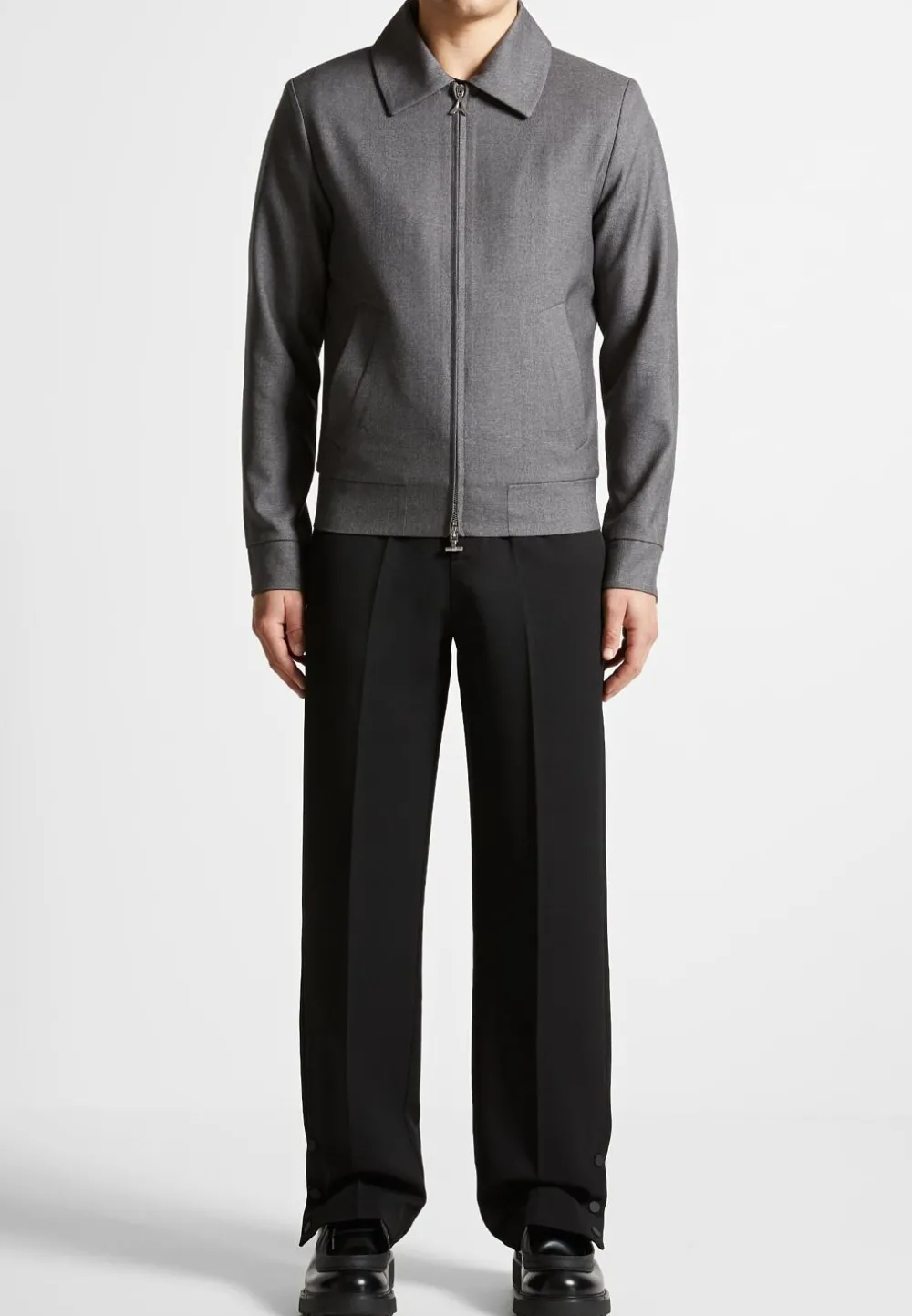 Fitted Tailored Trucker Jacket