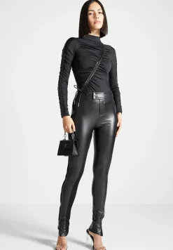 Glove Bodysuit With Ruching