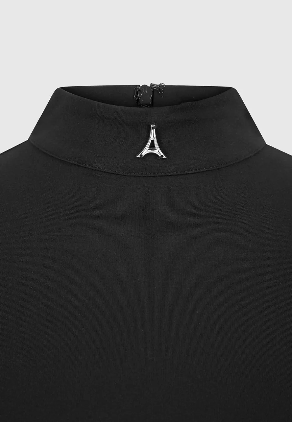 High Neck Long Sleeve Bodysuit