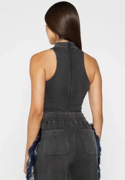 High Neck Racer Bodysuit