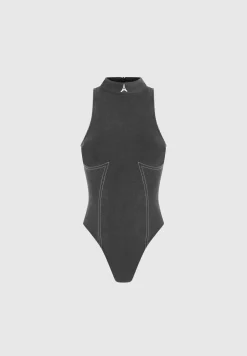 High Neck Racer Bodysuit